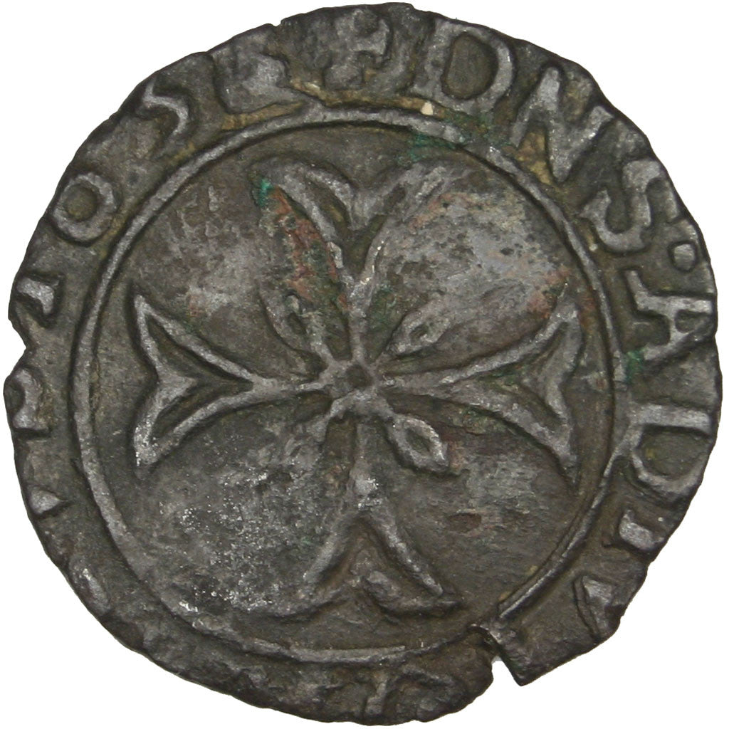 Moneta, Francia, Liard, 1638, Trévoux, BB, Biglione, Boudeau:1091