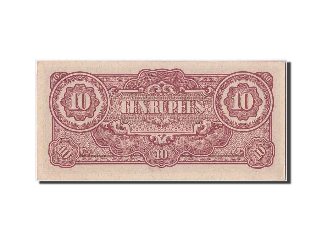 Banconote, Birmania, 10 Rupees, Undated (1942-44), KM:16b, Undated, SPL