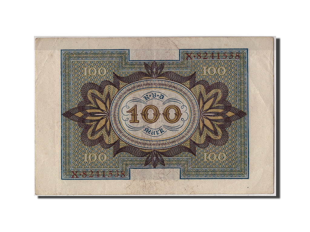 Billete, 100 Mark, 1920, Alemania, KM:69a, 1920-11-01, MBC
