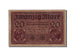 Billete, 20 Mark, 1918, Alemania, KM:57, 1918-02-20, BC