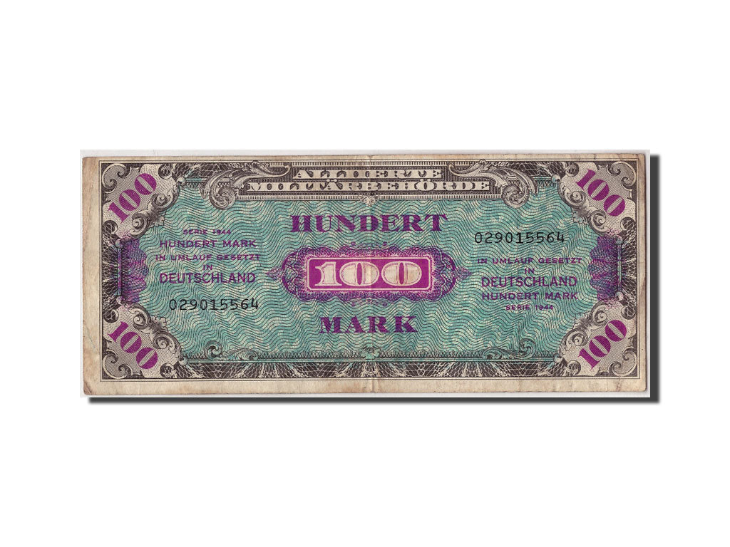 Billet, Allemagne, 100 Mark, 1944, Undated, KM:197b, TB