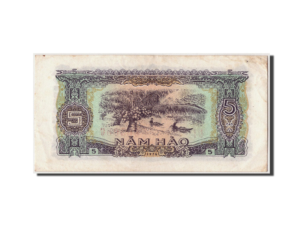 Banknote, Vietnam, 5 Hao, 1976, Undated, KM:79a, AU(55-58)