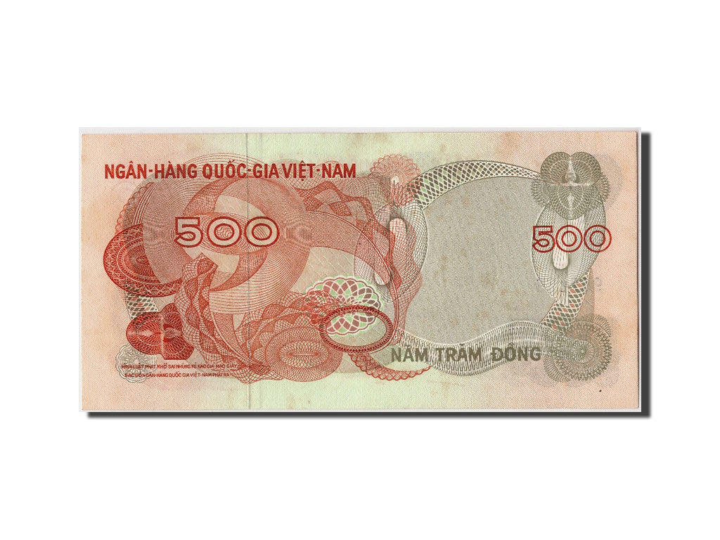 Geldschein, South Viet Nam, 500 Dông, Undated (1970), Undated, KM:28a, UNZ-