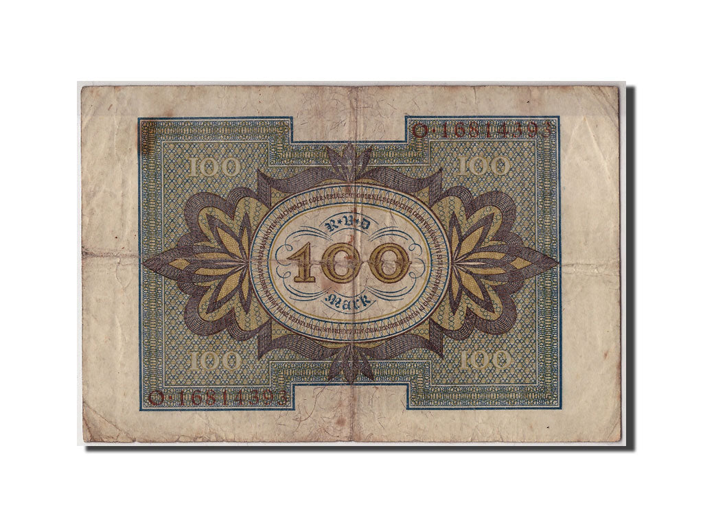 Billete, 100 Mark, 1920, Alemania, KM:69b, 1920-11-01, BC