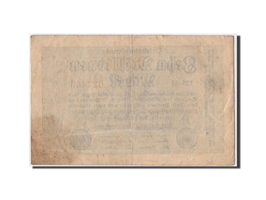 Banknote, Germany, 10 Millionen Mark, 1923, 1923-08-22, KM:106a, VF(30-35)