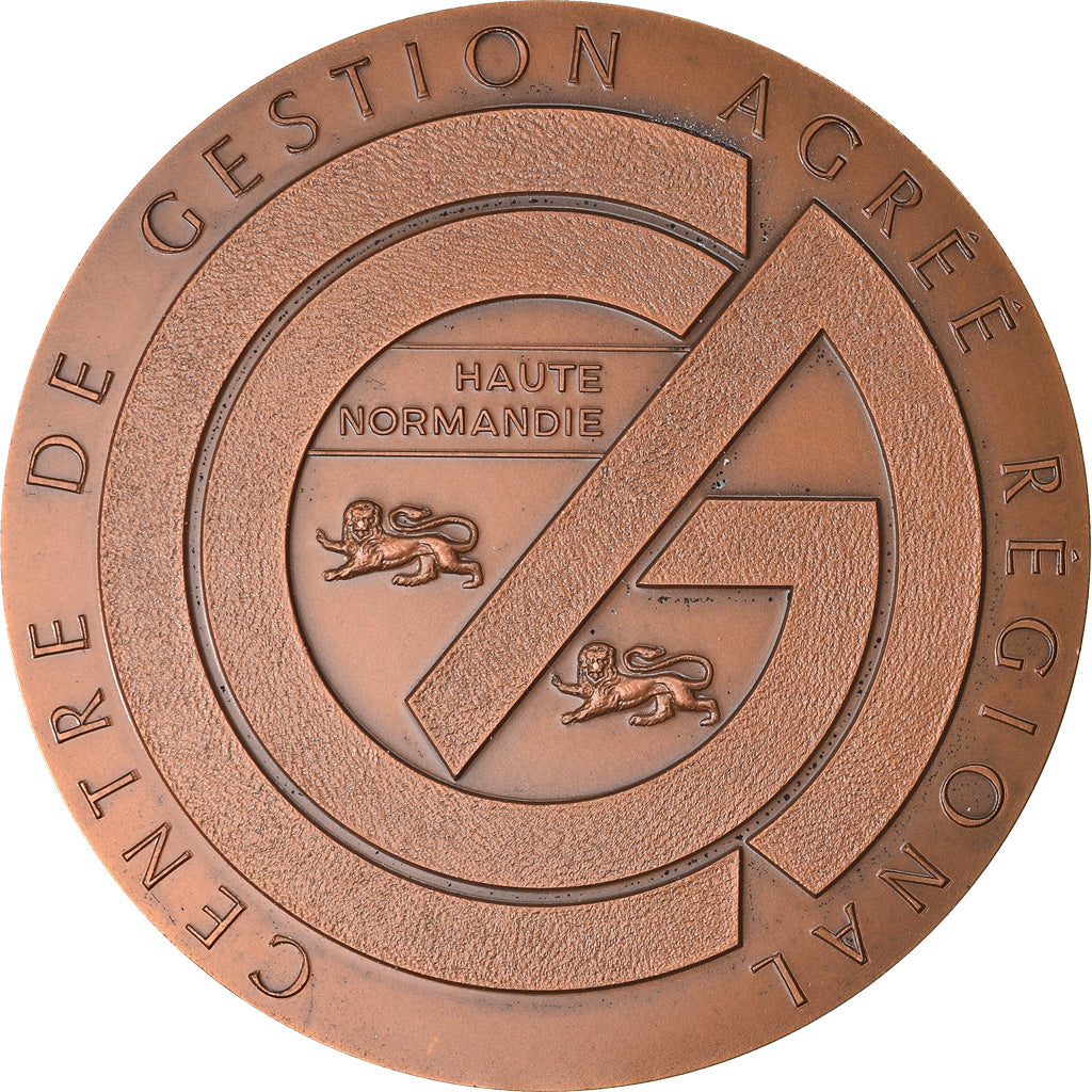 Frankrijk, Medaille, Centre de Gestion agréé Régional, Haute-Normandie, 1988