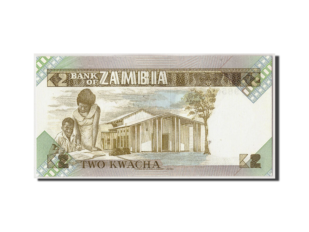 Banknote, Zambia, 2 Kwacha, Undated (1980-88), Undated, KM:24c, UNC(65-70)