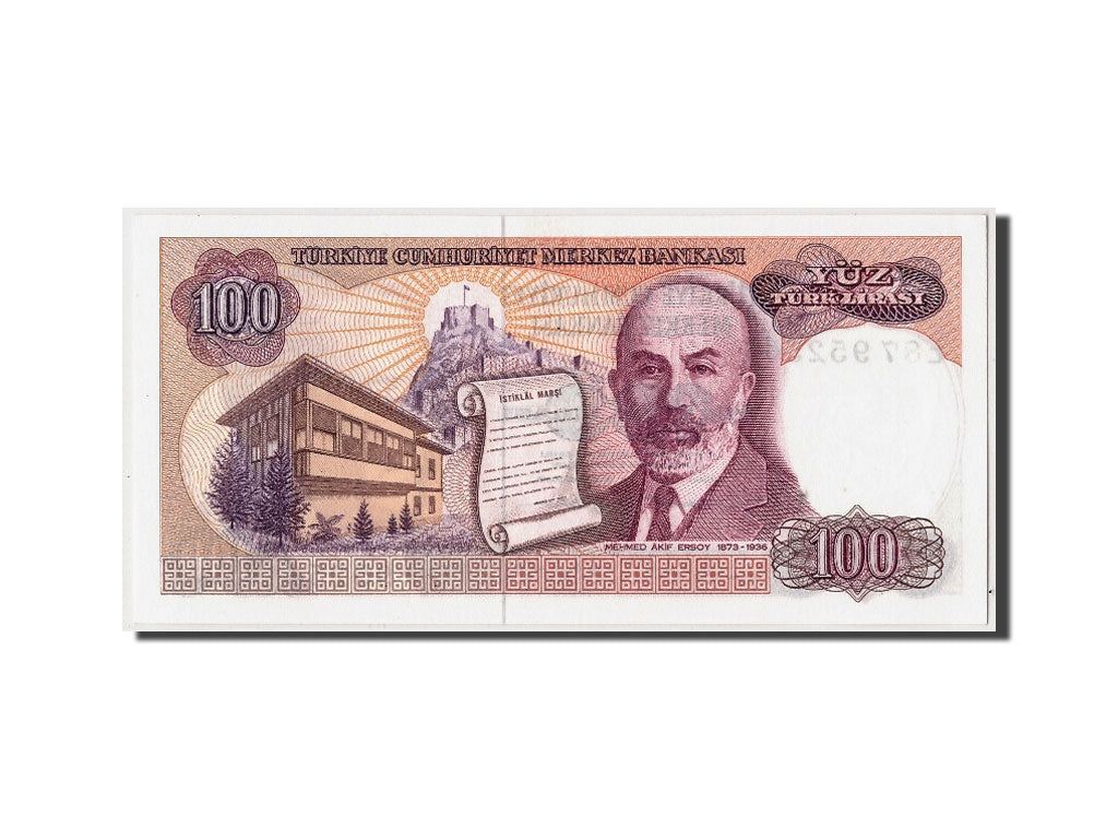Billet, Turquie, 100 Lira, L.1970 (1984), Undated, KM:194b, NEUF