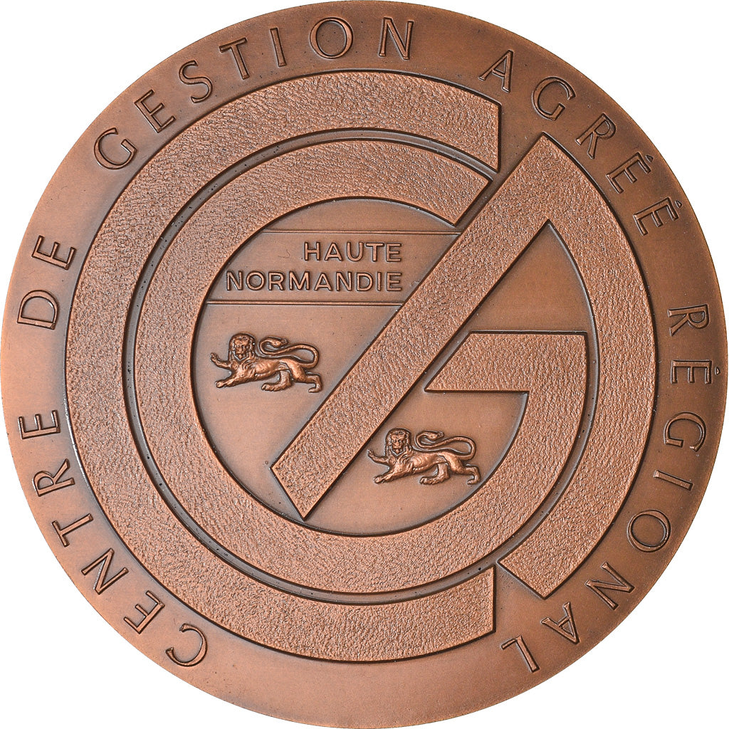 Frankrijk, Medaille, Centre de Gestion agréé Régional, Haute-Normandie, 1988