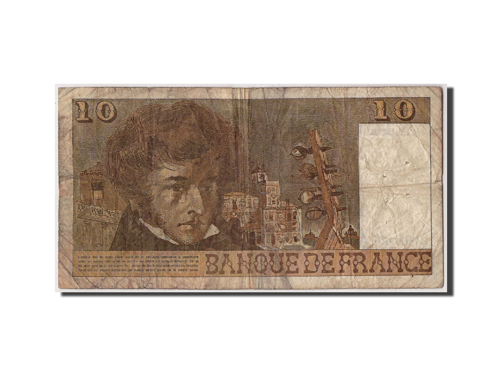 Biljet, Frankrijk, 10 Francs, 10 F 1972-1978 ''Berlioz'', 1975, 1975-07-03, B