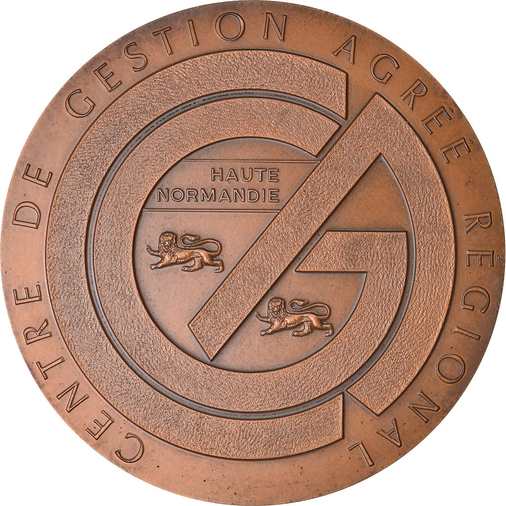 Frankrijk, Medaille, Centre de Gestion agréé Régional, Haute-Normandie, 1990