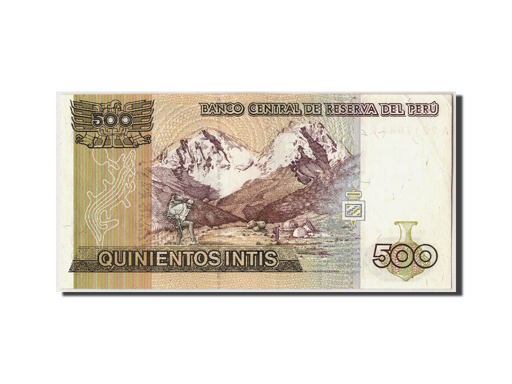 Banconote, Perù, 500 Intis, 1987, KM:134b, 1987-06-26, SPL