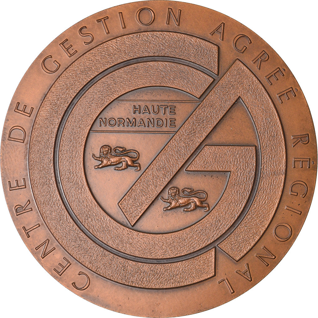 Frankrijk, Medaille, Centre de Gestion agréé Régional, Haute-Normandie, 1990