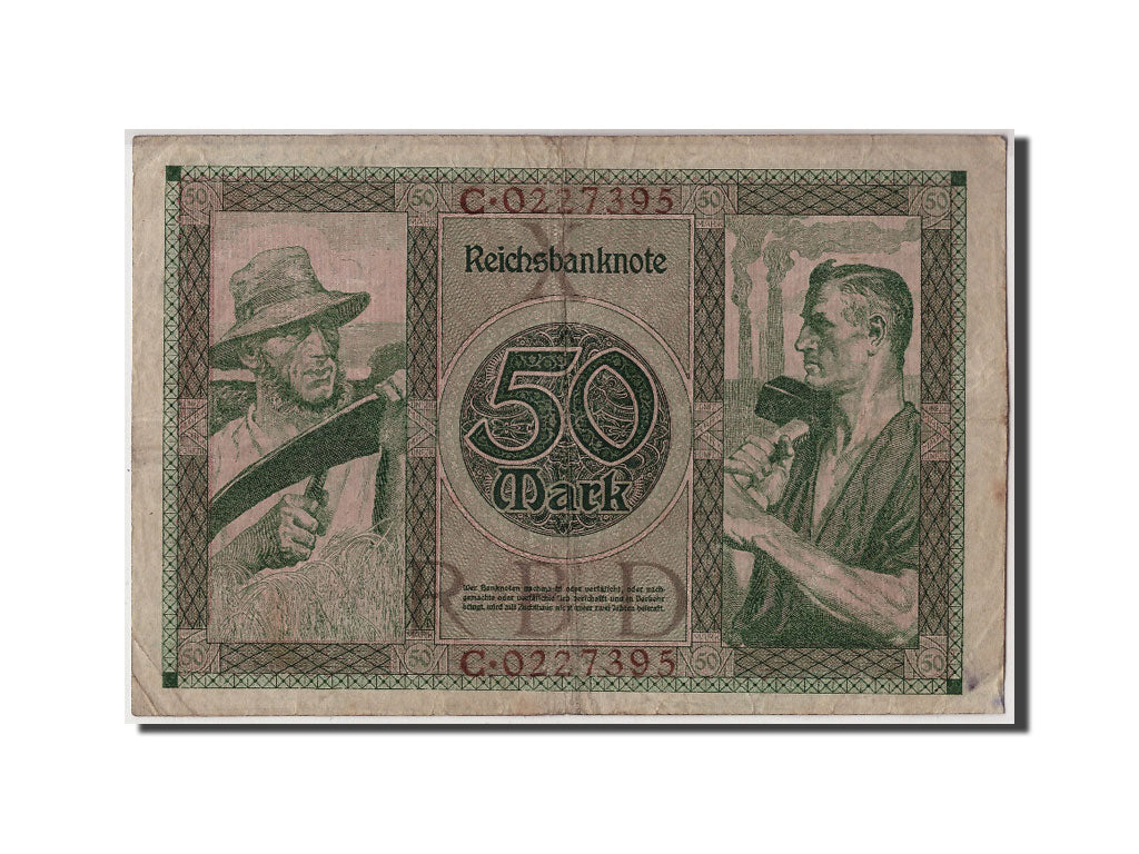 Banconote, Germania, 50 Mark, 1920, KM:68, 1920-07-23, MB