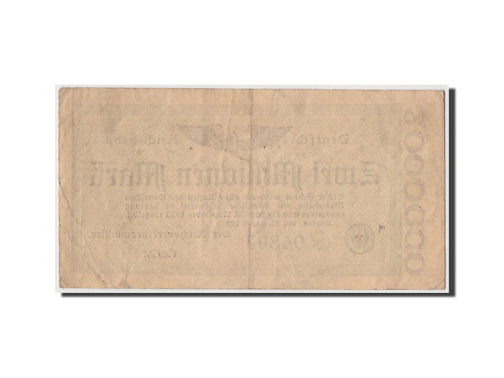 Banknote, Germany, 2 Millionen Mark, 1923, 1923-08-20, KM:S1012a, VF(30-35)