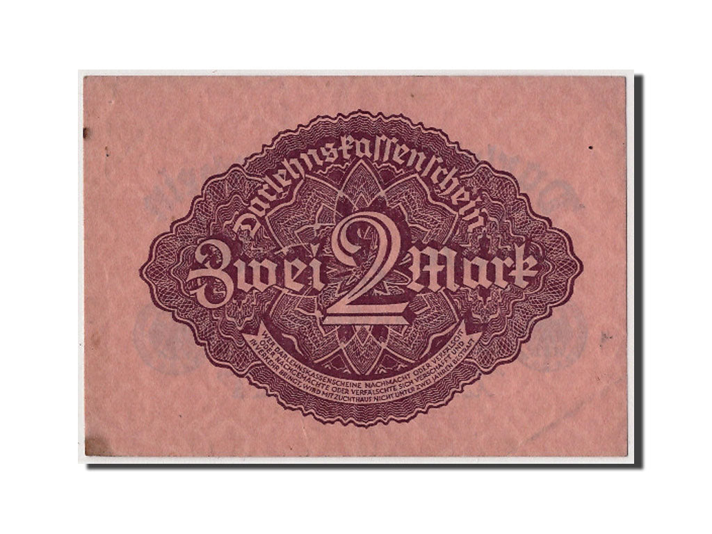 Billet, Allemagne, 2 Mark, 1922, 1922-09-15, KM:62, TB