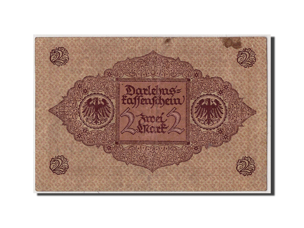 Billete, 2 Mark, 1920, Alemania, KM:59, 1920-03-01, BC