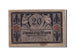 Banknote, Germany, 20 Mark, 1915, 1915-11-04, KM:63, F(12-15)