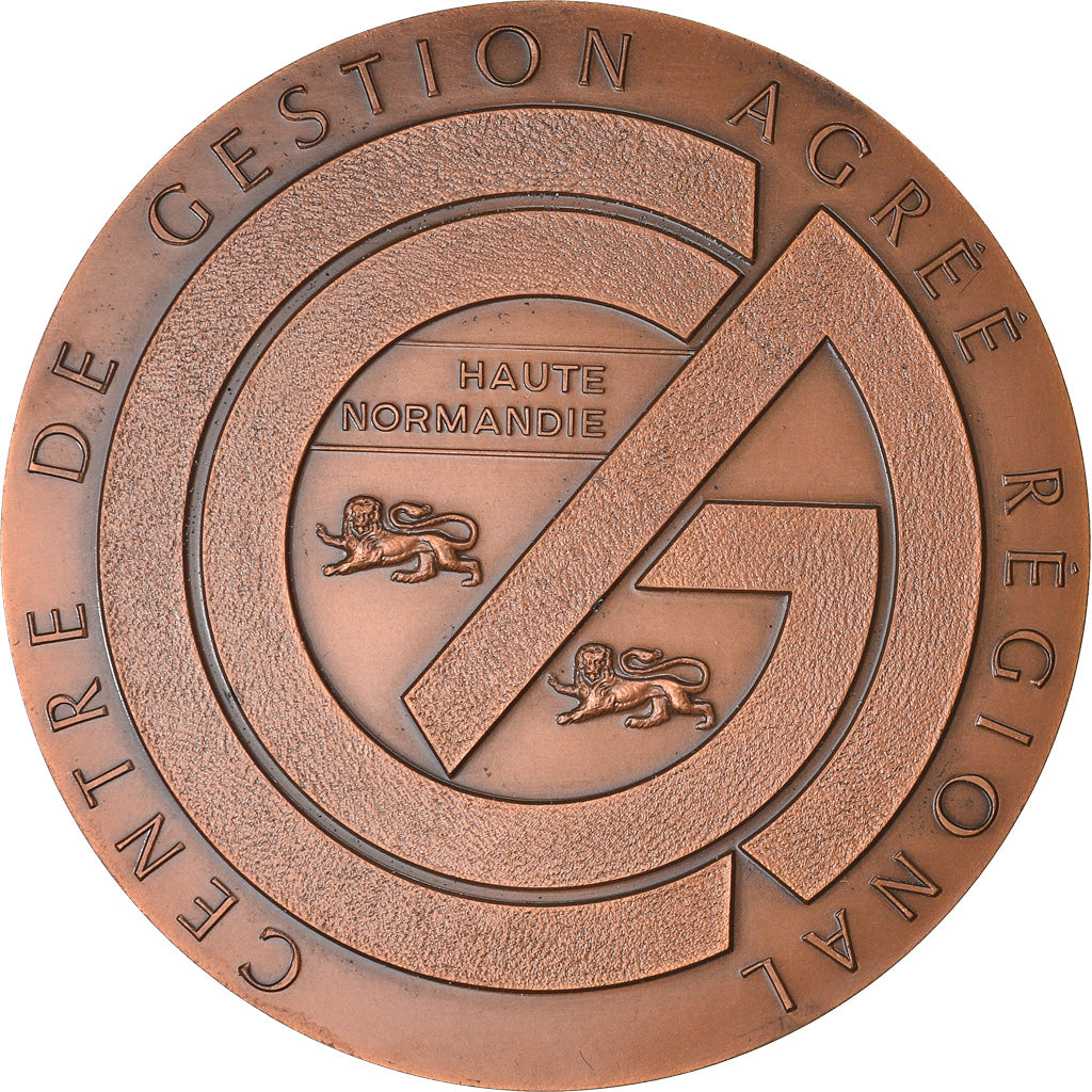 Frankrijk, Medaille, Centre de Gestion agréé Régional, Haute-Normandie, 1991