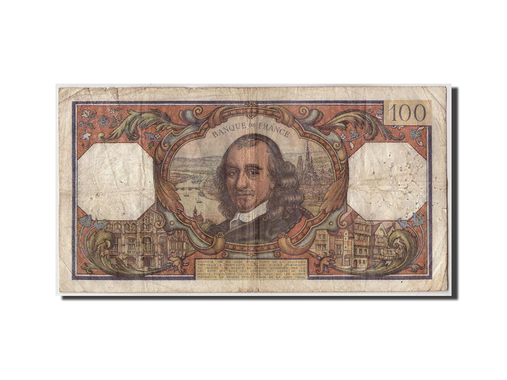Banconote, Francia, 100 Francs, 100 F 1964-1979 ''Corneille'', 1967, 1967-02-02