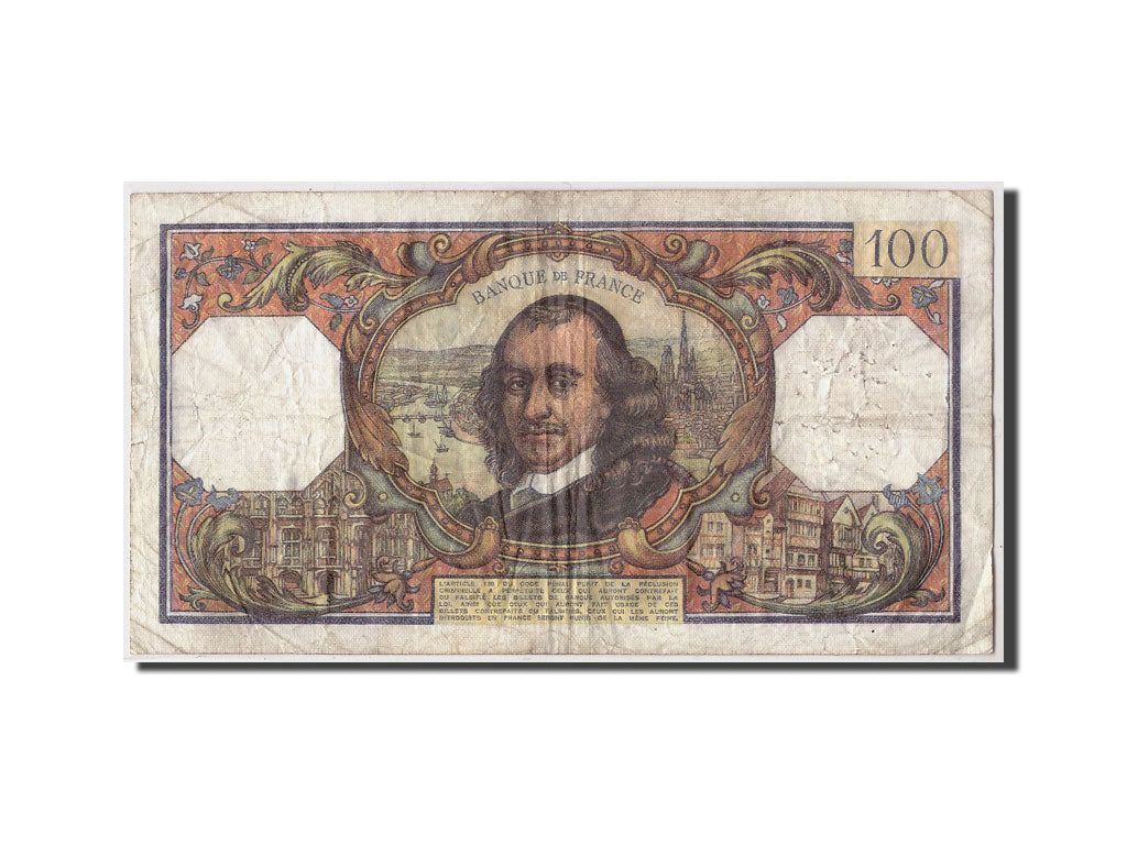 Banconote, Francia, 100 Francs, 100 F 1964-1979 ''Corneille'', 1976, 1976-01-02