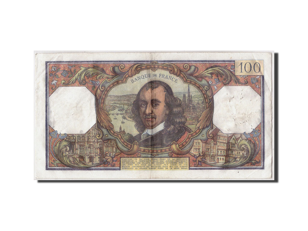 Banconote, Francia, 100 Francs, 100 F 1964-1979 ''Corneille'', 1976, 1976-08-05