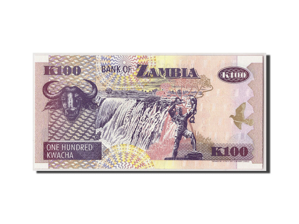 Banknote, Zambia, 100 Kwacha, 1992, Undated, KM:38a, UNC(65-70)