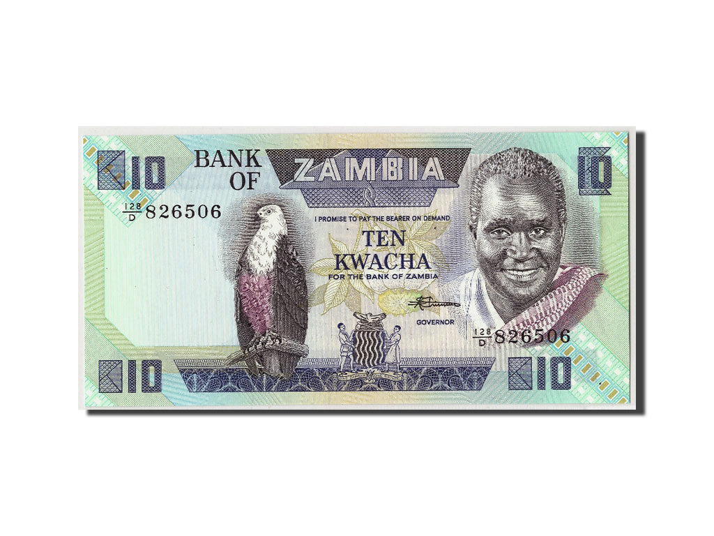 Banknote, Zambia, 10 Kwacha, Undated (1980-88), Undated, KM:26e, UNC(65-70)