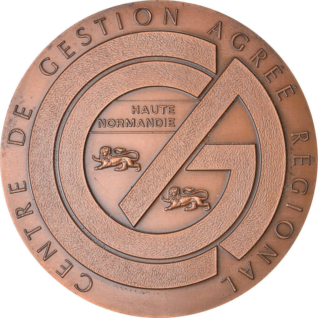 Frankrijk, Medaille, Centre de Gestion agréé Régional, Haute-Normandie, 1991