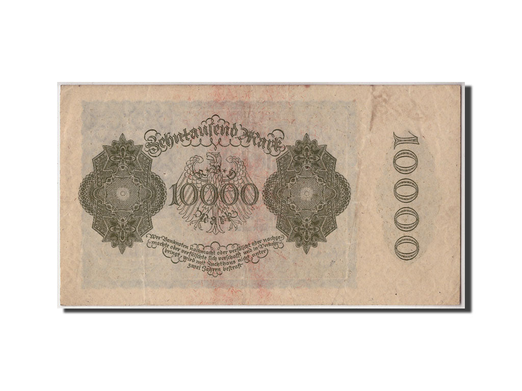 Banconote, Germania, 10,000 Mark, 1922, KM:72, 1922-01-19, BB