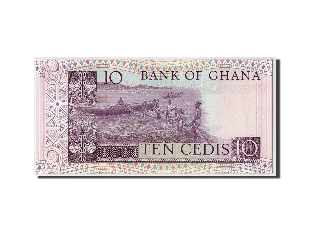 Banknote, Ghana, 10 Cedis, 1982, 1982-03-06, KM:20d, UNC(65-70)
