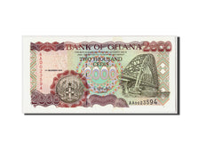 Banknote, Ghana, 2000 Cedis, 1996, 1996-12-05, KM:33a, UNC(65-70)