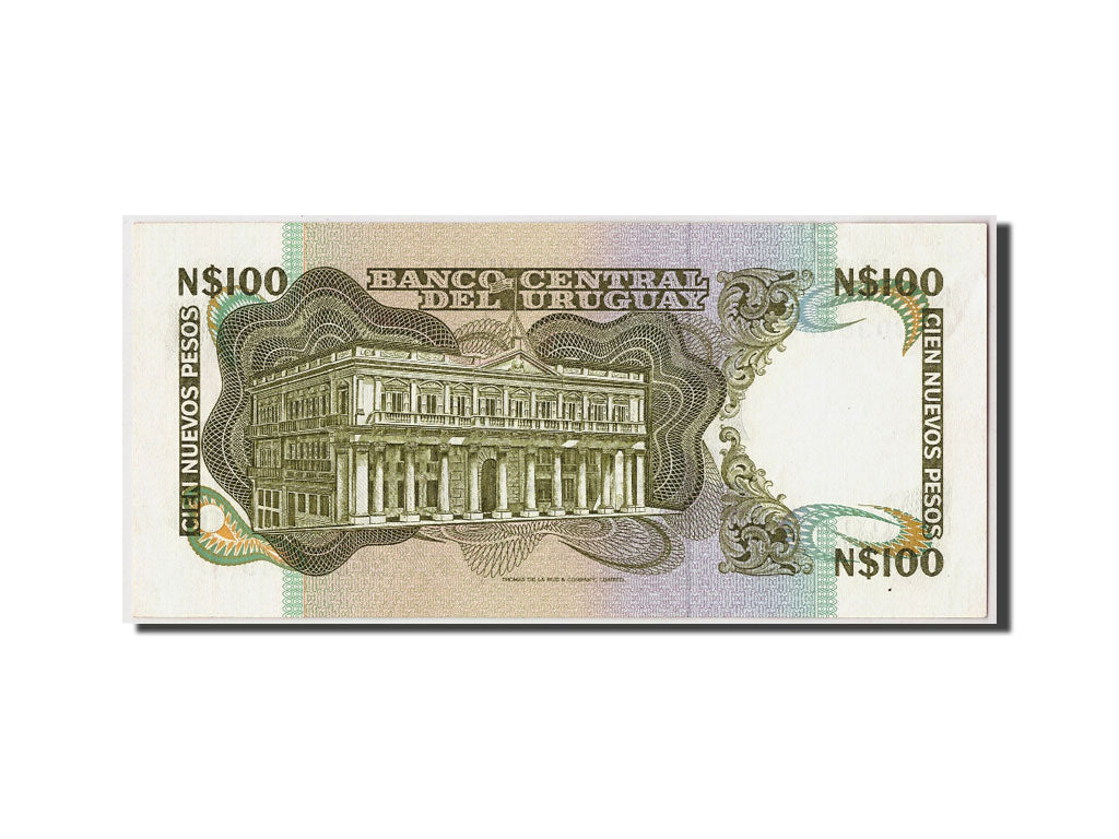 Banknote, Uruguay, 100 Nuevos Pesos, Undated (1987), KM:62a, UNC(65-70)