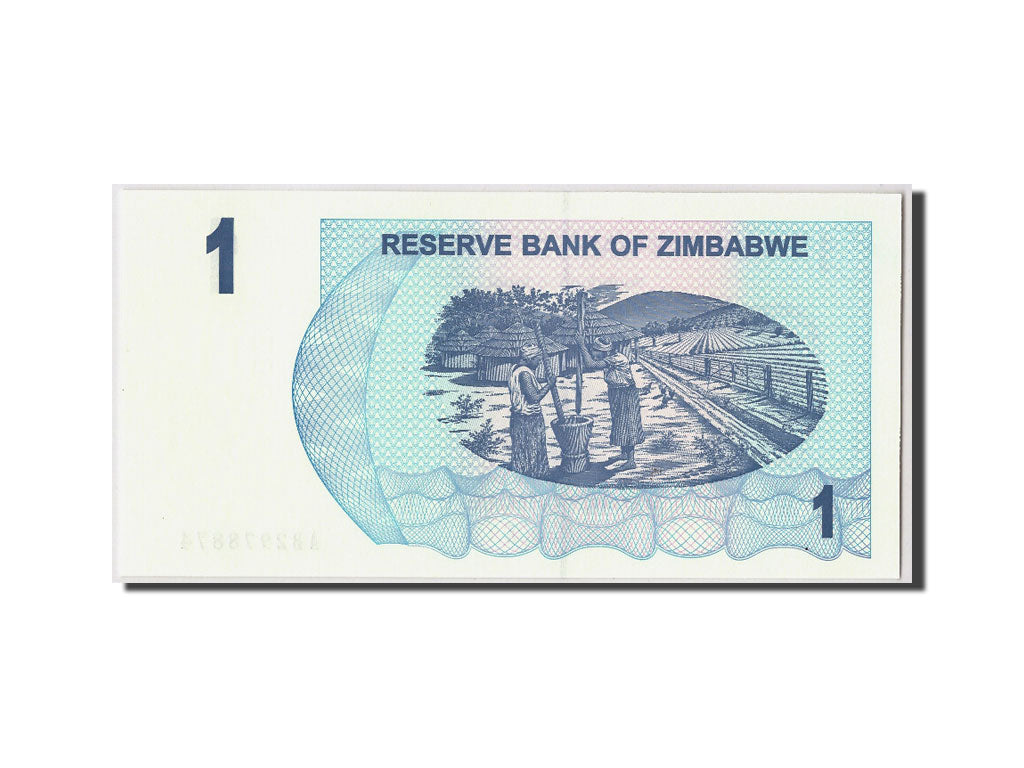 Biljet, Zimbabwe, 1 Dollar, 2006, 2006-08-01, KM:37, NIEUW