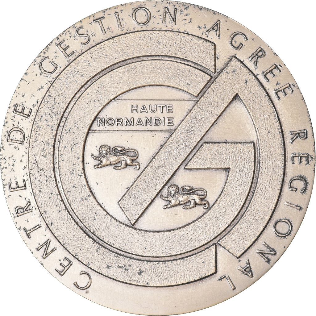 Francia, medalla, Centre de Gestion agréé Régional, Haute-Normandie, EBC