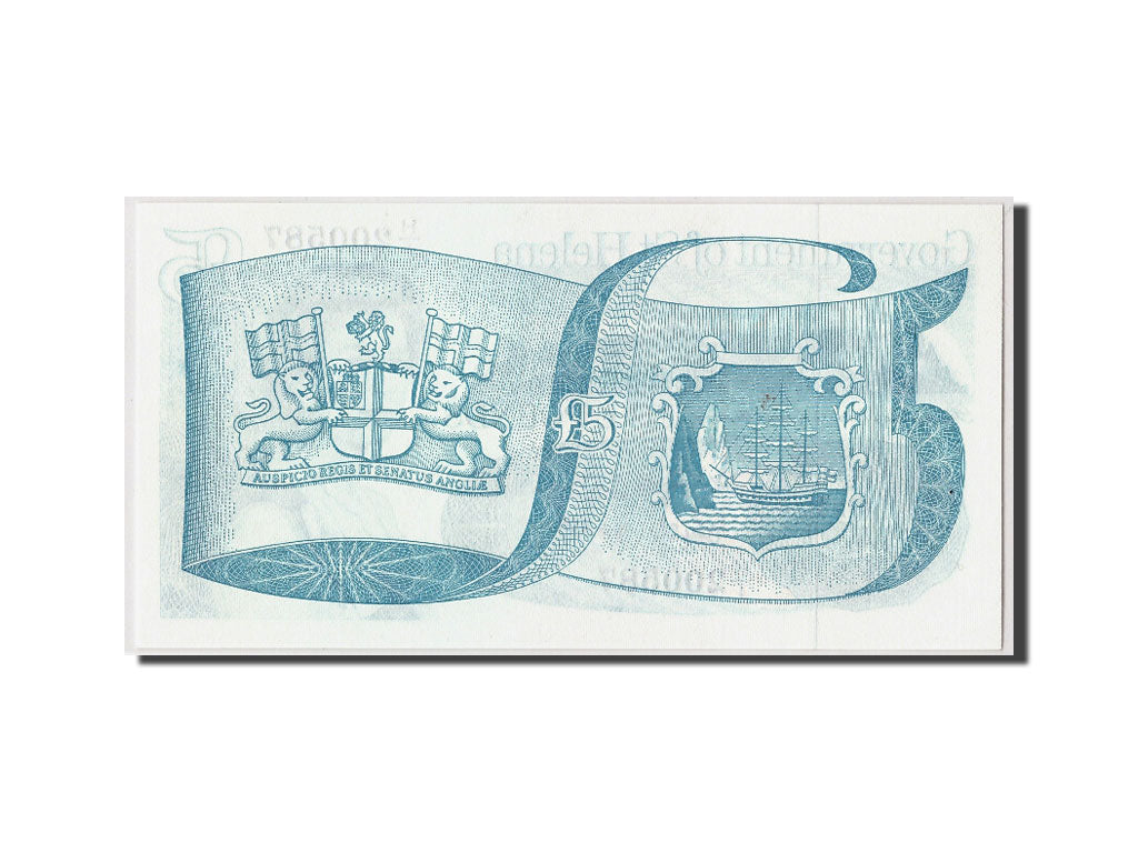 Banconote, Sant’Elena, 5 Pounds, Undated (1998), KM:11a, FDS