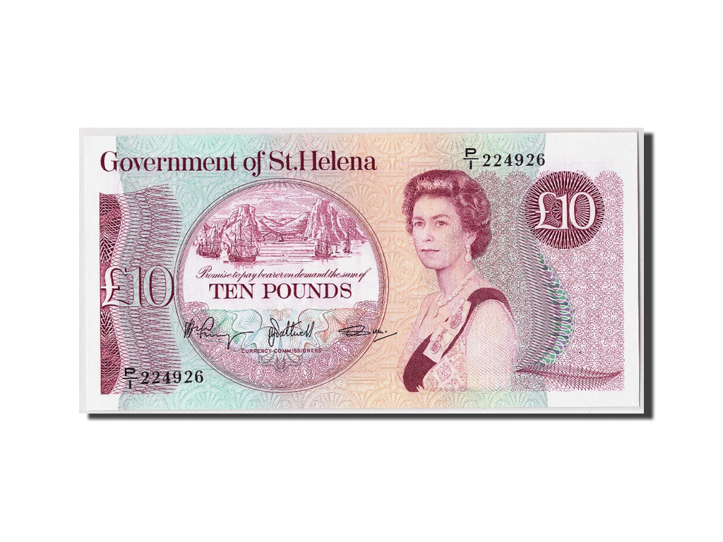 Billet, Saint Helena, 10 Pounds, Undated (1979), KM:8b, NEUF