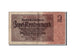 Banknote, Germany, 2 Rentenmark, 1937, 1937-01-30, KM:174b, VF(20-25)