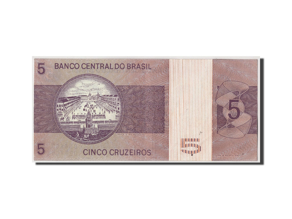 Geldschein, Brasilien, 5 Cruzeiros, Undated (1974), KM:192c, UNZ-
