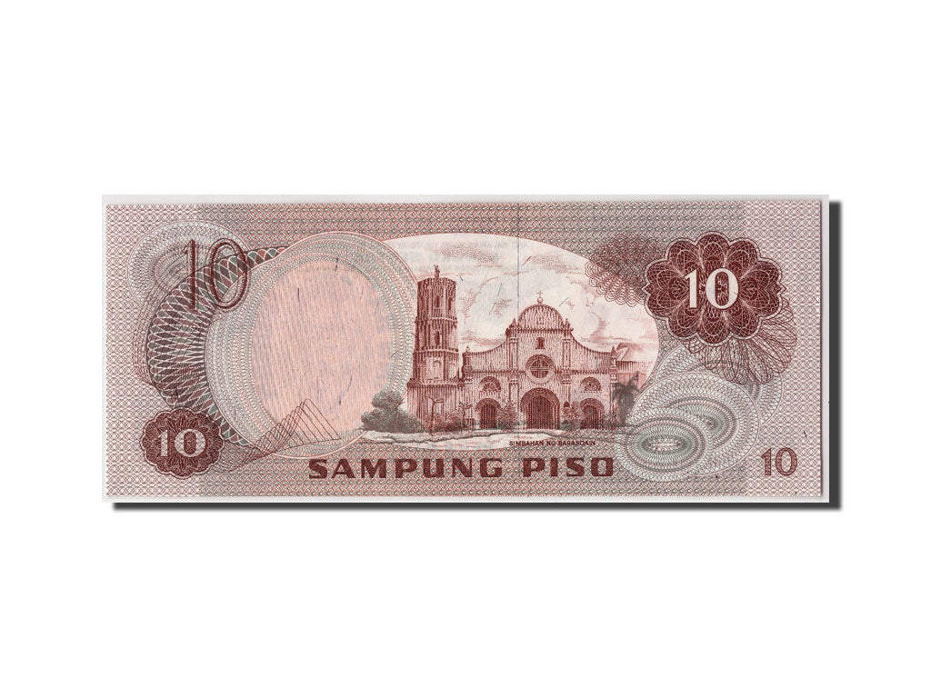 Banknote, Philippines, 10 Piso, Undated, KM:154a, UNC(65-70)