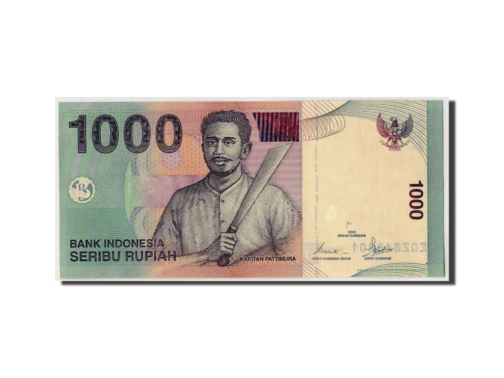 Banconote, Indonesia, 1000 Rupiah, 2000/2007, KM:141h, Undated, FDS
