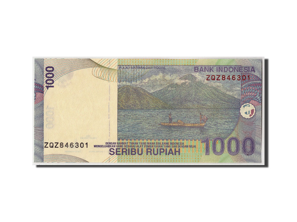 Banconote, Indonesia, 1000 Rupiah, 2000/2007, KM:141h, Undated, FDS