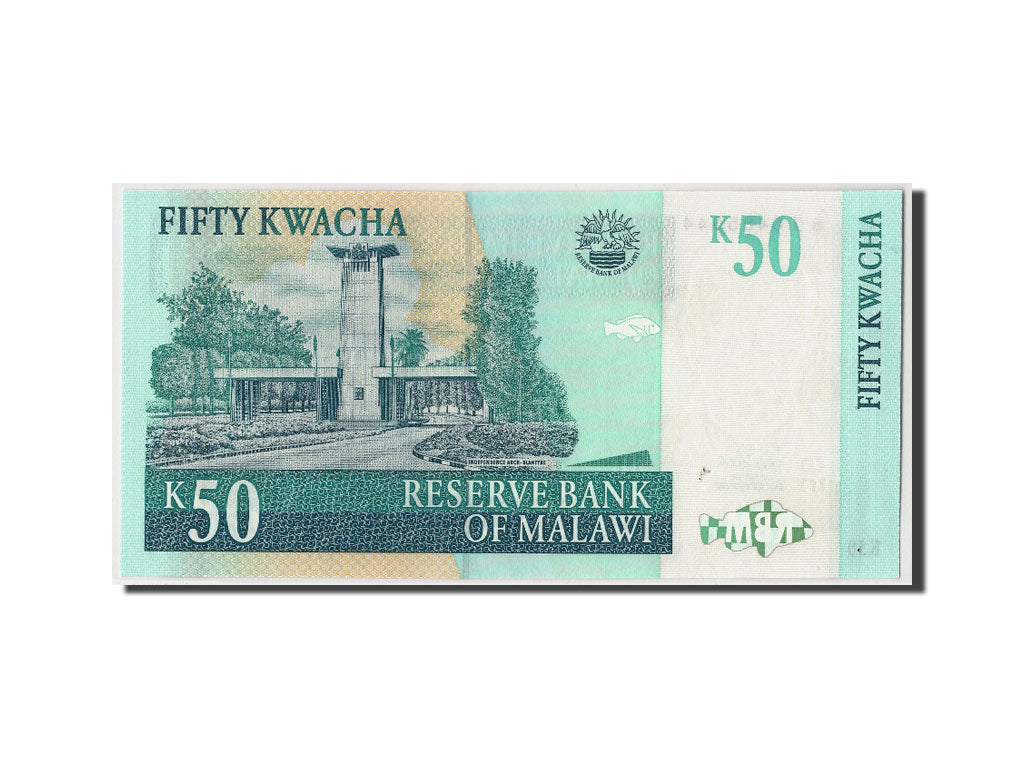 Banconote, Malawi, 50 Kwacha, 2007, KM:53c, 2007-10-31, FDS