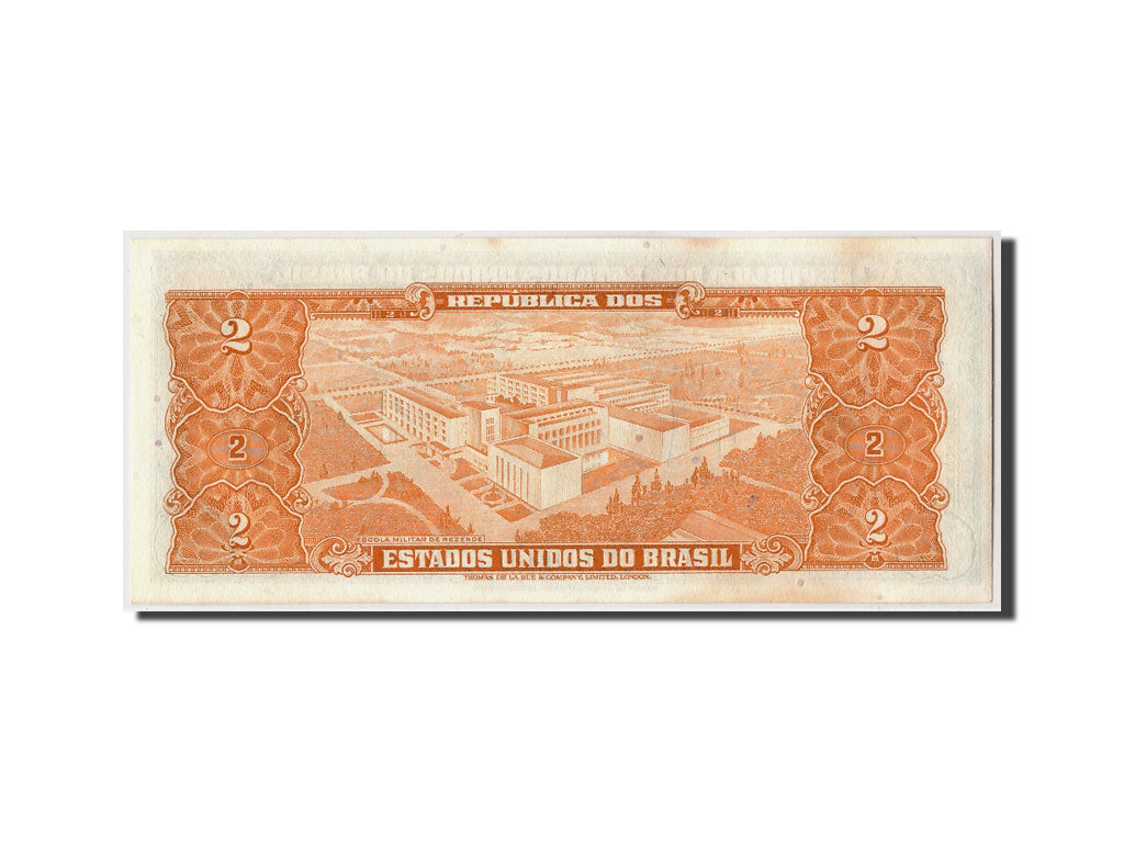 Banknote, Brazil, 2 Cruzeiros, Undated (1956-58), KM:157Ac, UNC(65-70)