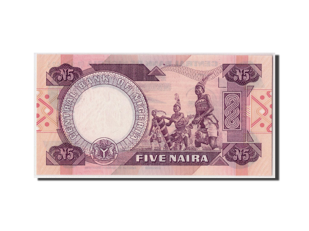 Billete, 5 Naira, Undated, Nigeria, KM:24e, UNC
