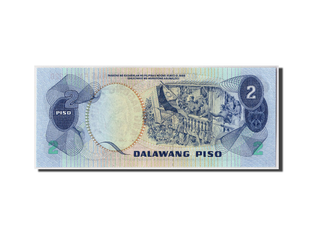 Banknote, Philippines, 2 Piso, Undated (1978), KM:159c, UNC(65-70)