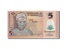Banknote, Nigeria, 5 Naira, 2011, Undated, UNC(65-70)