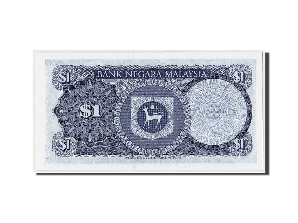 Banknot, Malezja, 1 Ringgit, undated (1981), KM:13b, UNC(65-70)