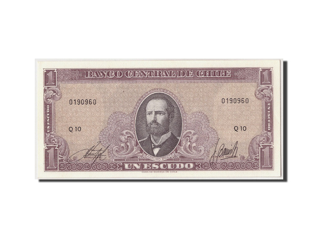 Billet, Chile, 1 Escudo, Undated (1964), KM:136, NEUF