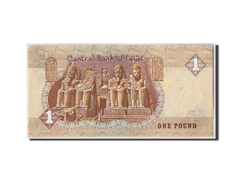 Banconote, Egitto, 1 Pound, 1993/2001, KM:50e, FDS
